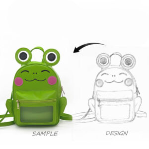 Custom Frog Shape Ita Bags